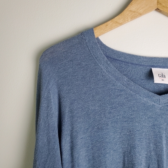 Cabi Relax Blue Top Size XS - Picture 4 of 8